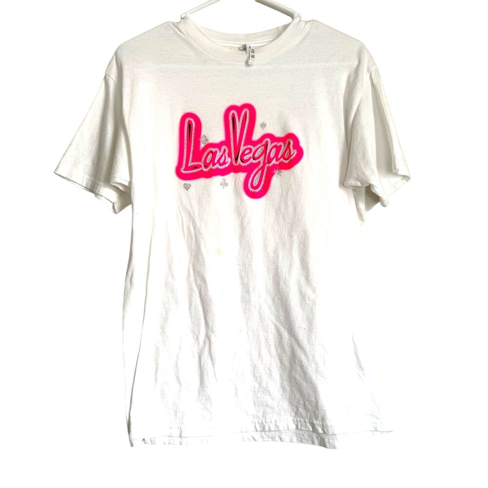Las Vegas T-Shirt Bachelorette Bridal Shower Party Women's Medium